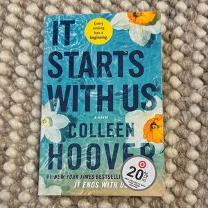 It Starts With Us by Colleen Hoover Book